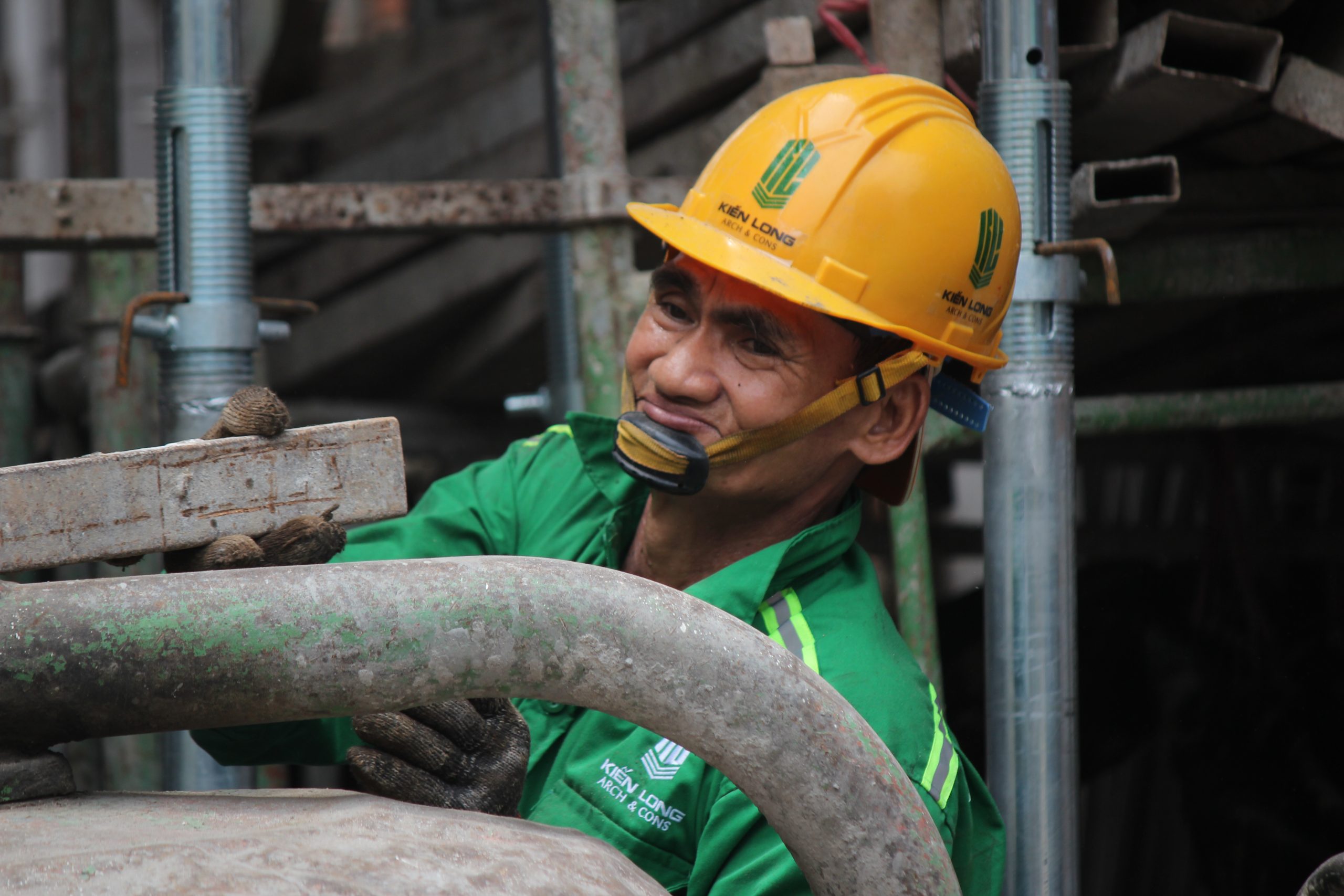 Xay nha 4 tang dep duong Pham Van Chi