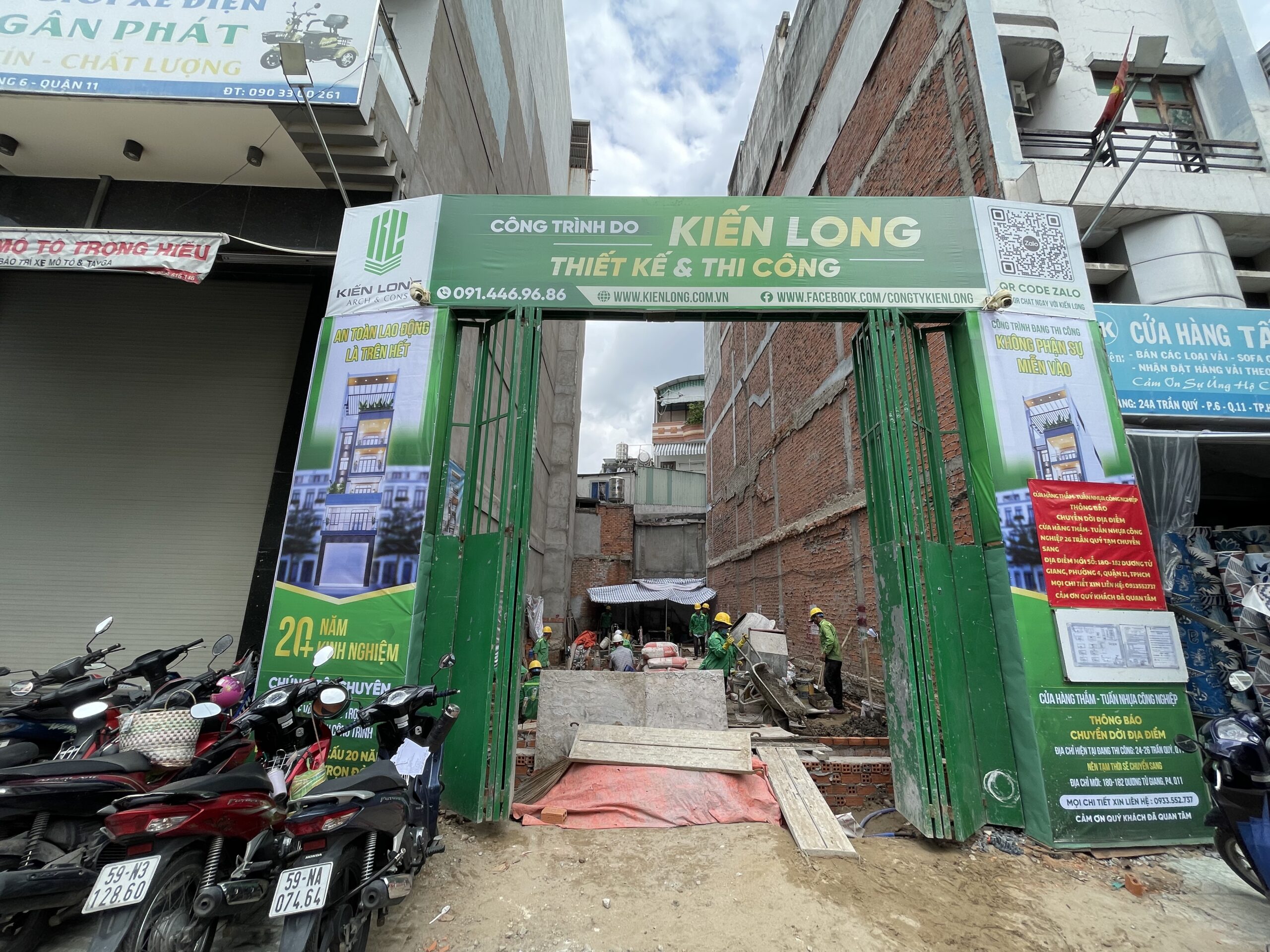 Cập Nhật Tiến Độ Thi Công Phần Thép Dự Án Nhà Phố Trần Quý, Quận 11