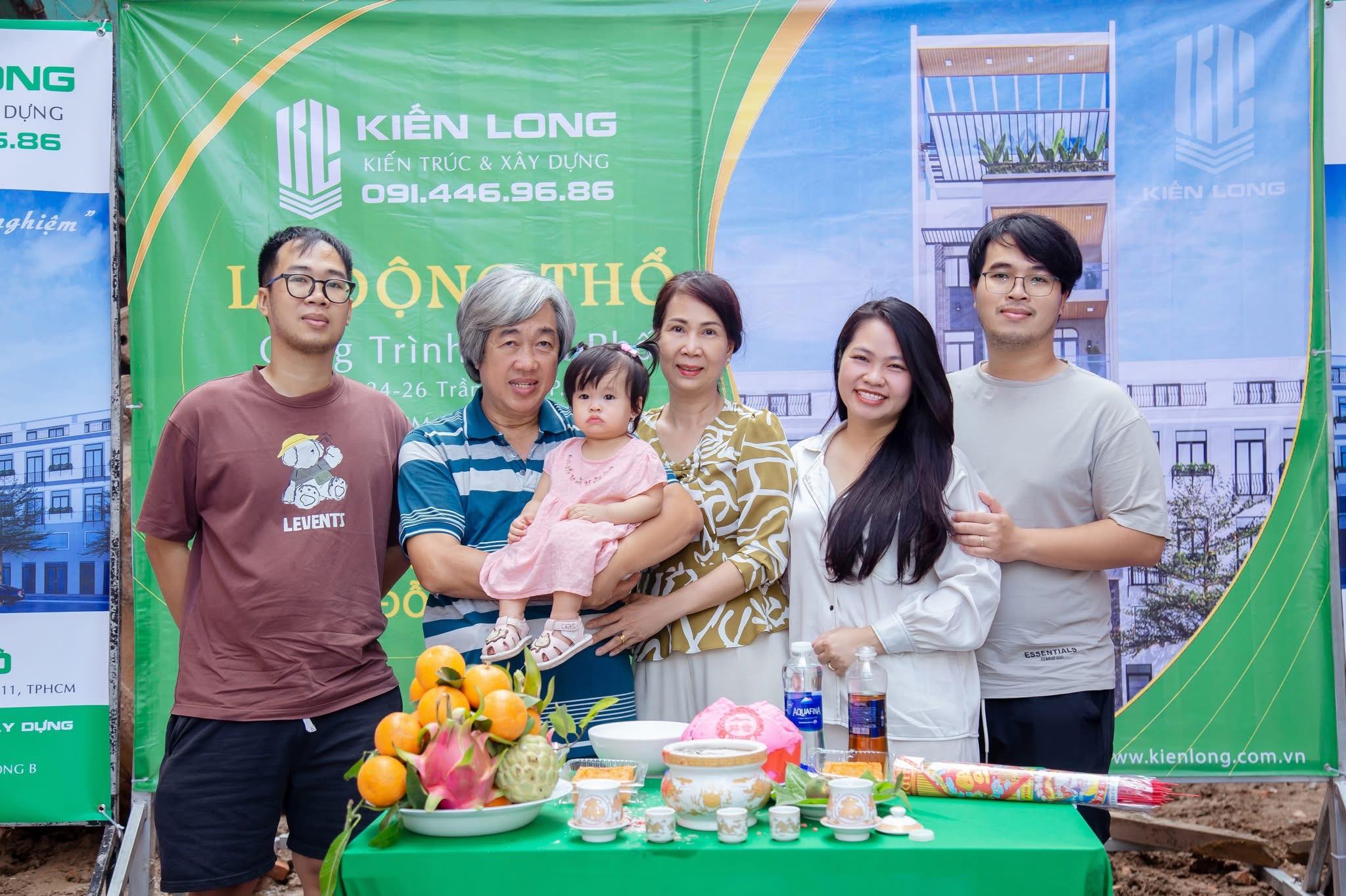 Lễ Động Thổ Công Trình Nhà Phố Tại Trần Quý Quận 11