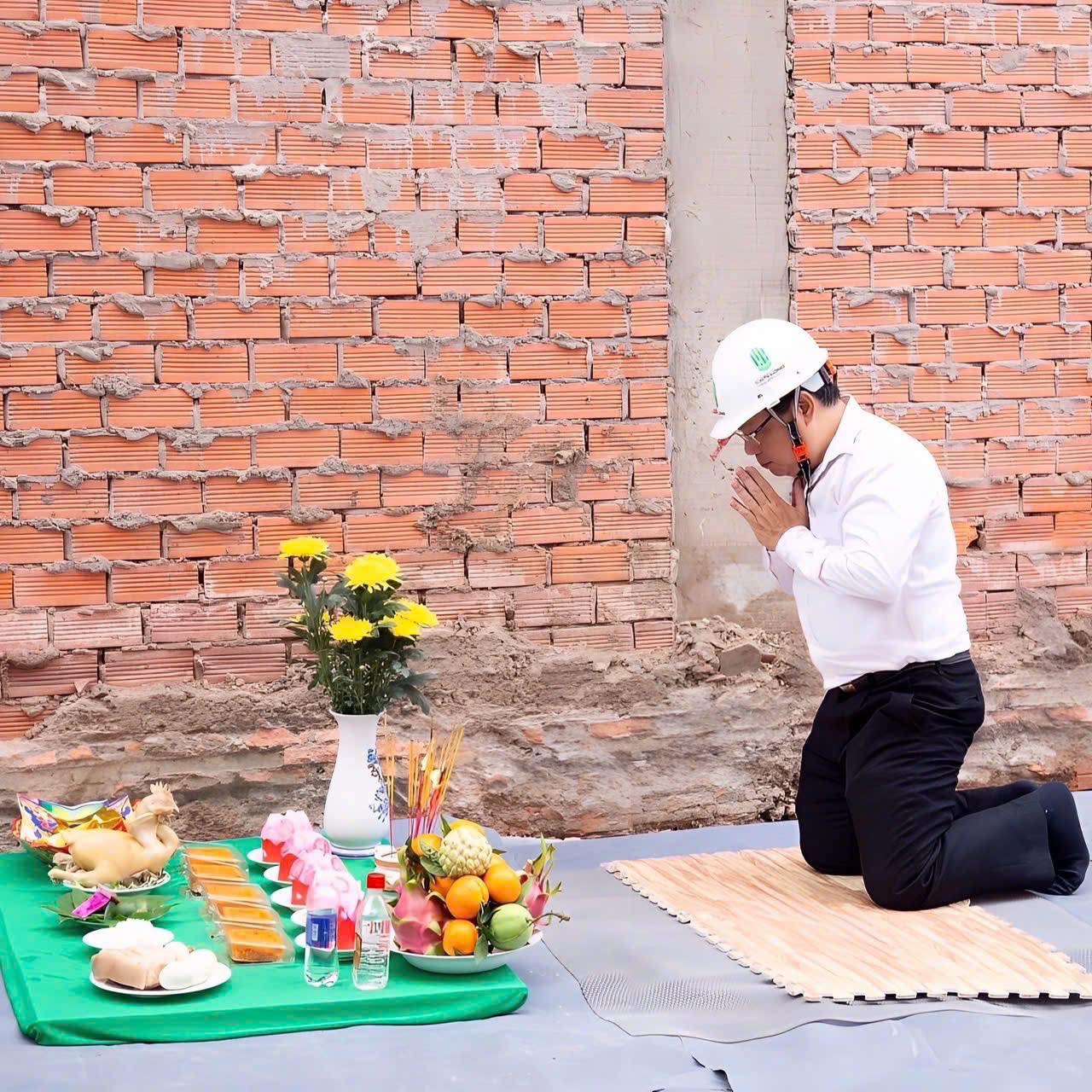 Lễ Động Thổ Công Trình Nhà Phố Tại Trần Quý Quận 11