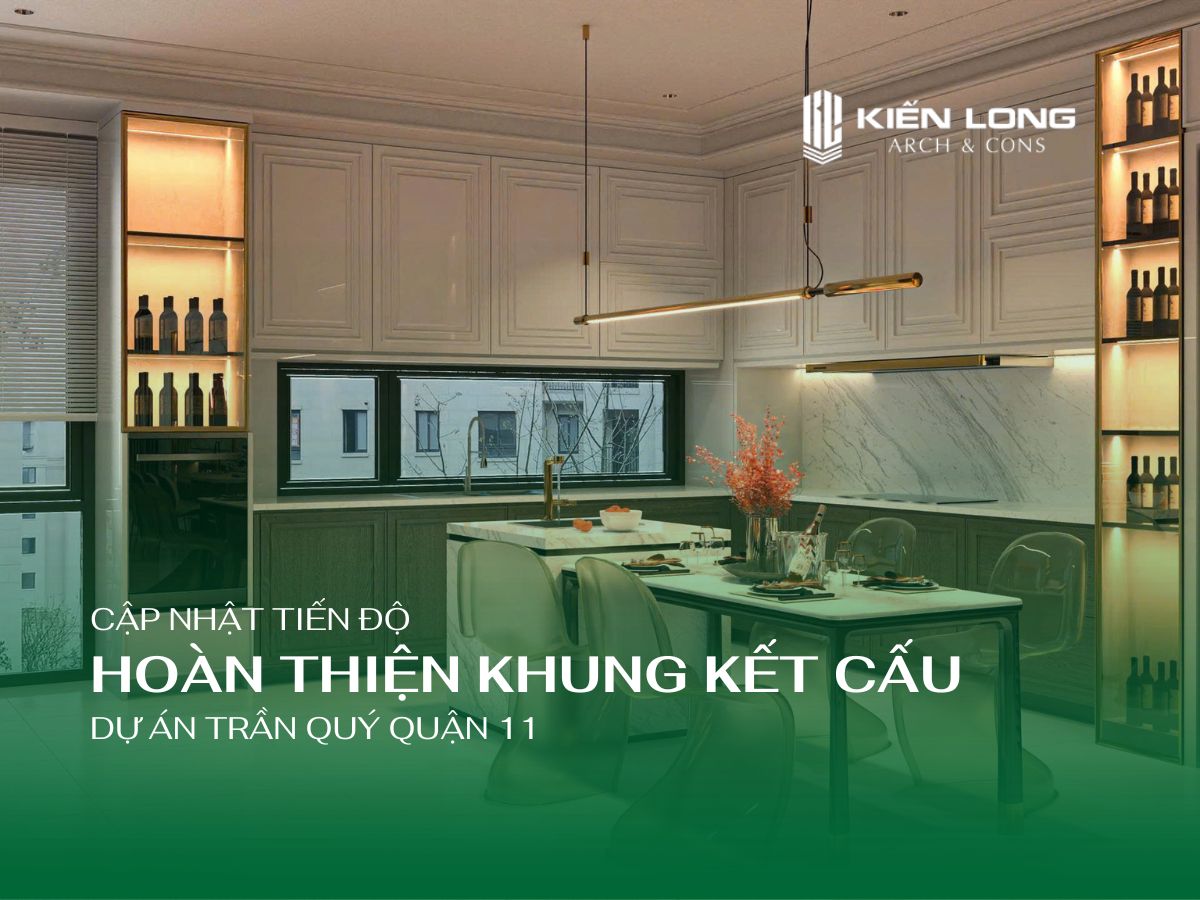 Cập Nhật Tiến Độ Dự Án Trần Quý Quận 11 Hoàn Thiện Khung Kết Cấu