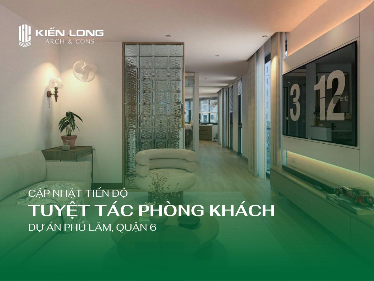 Phòng Khách Đẳng Cấp Của Dự Án Phú Lâm, Quận 6