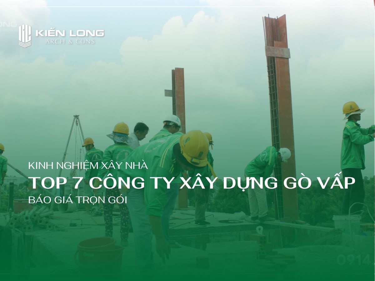 công ty xây dựng nhà uy tín gò vấp