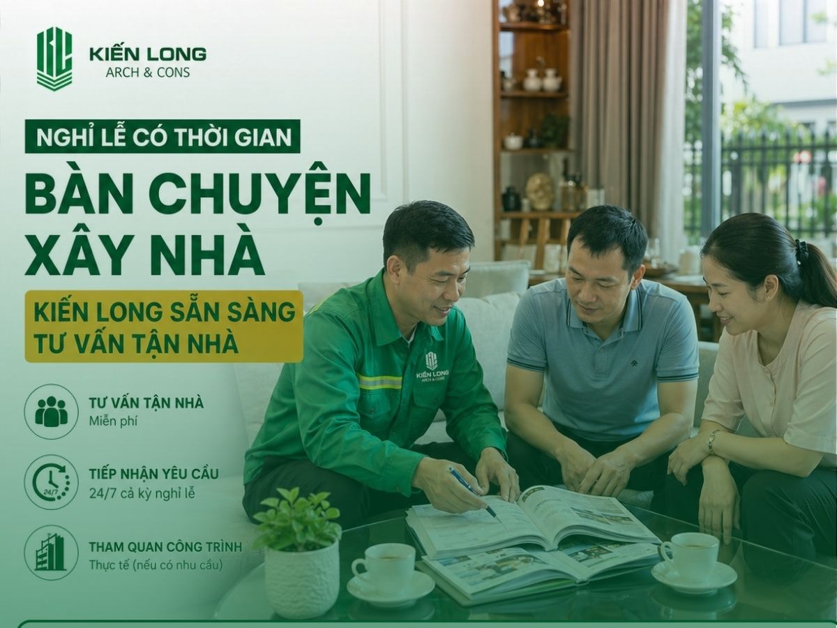Nghỉ Lễ Có Thời Gian Bàn Chuyện Xây Nhà